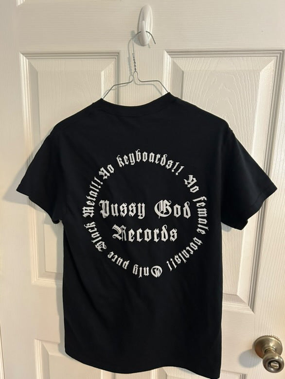 Pussy God Records shirt