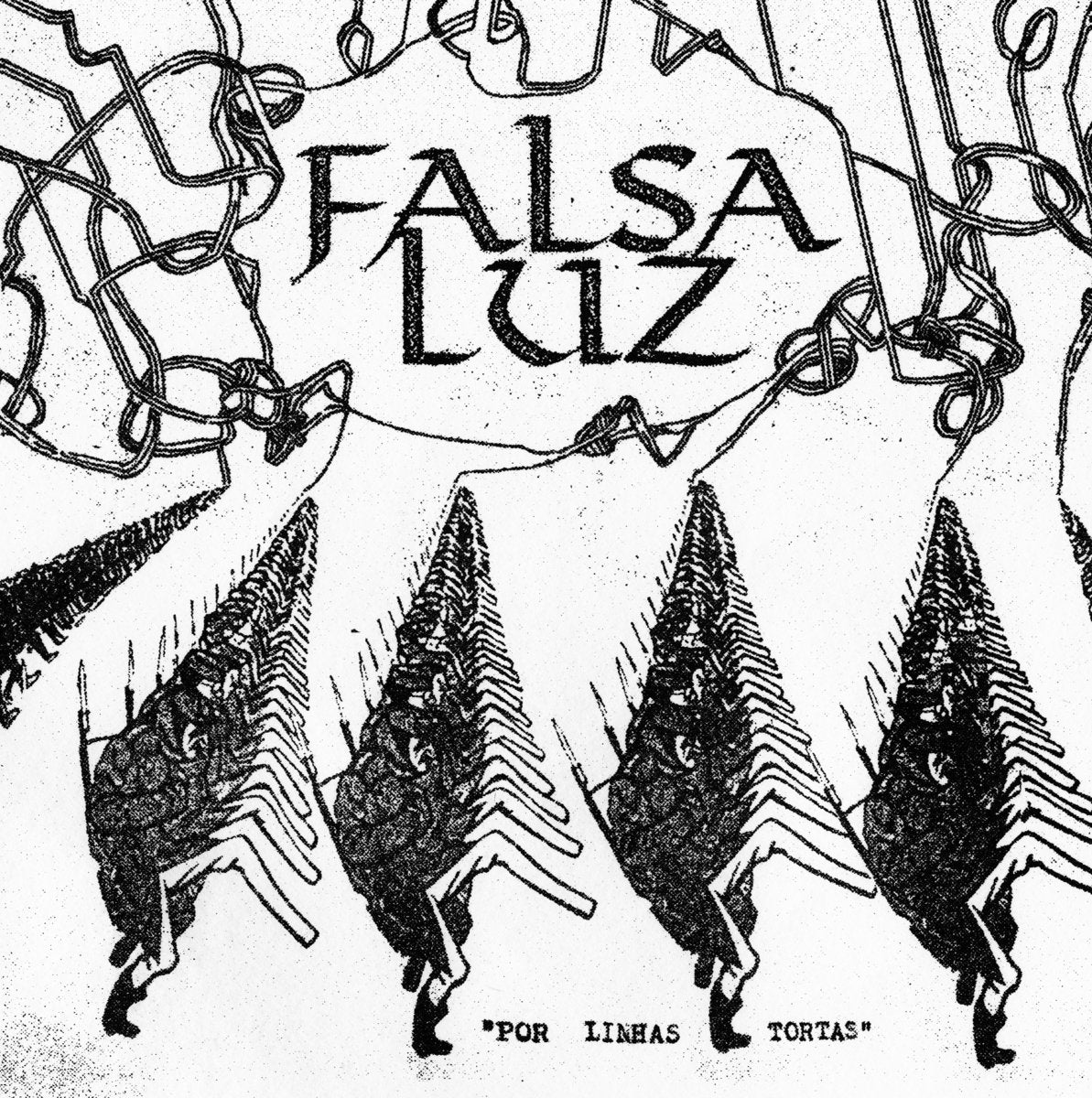 Falsa Luz - Por Linhas Tortas LP
