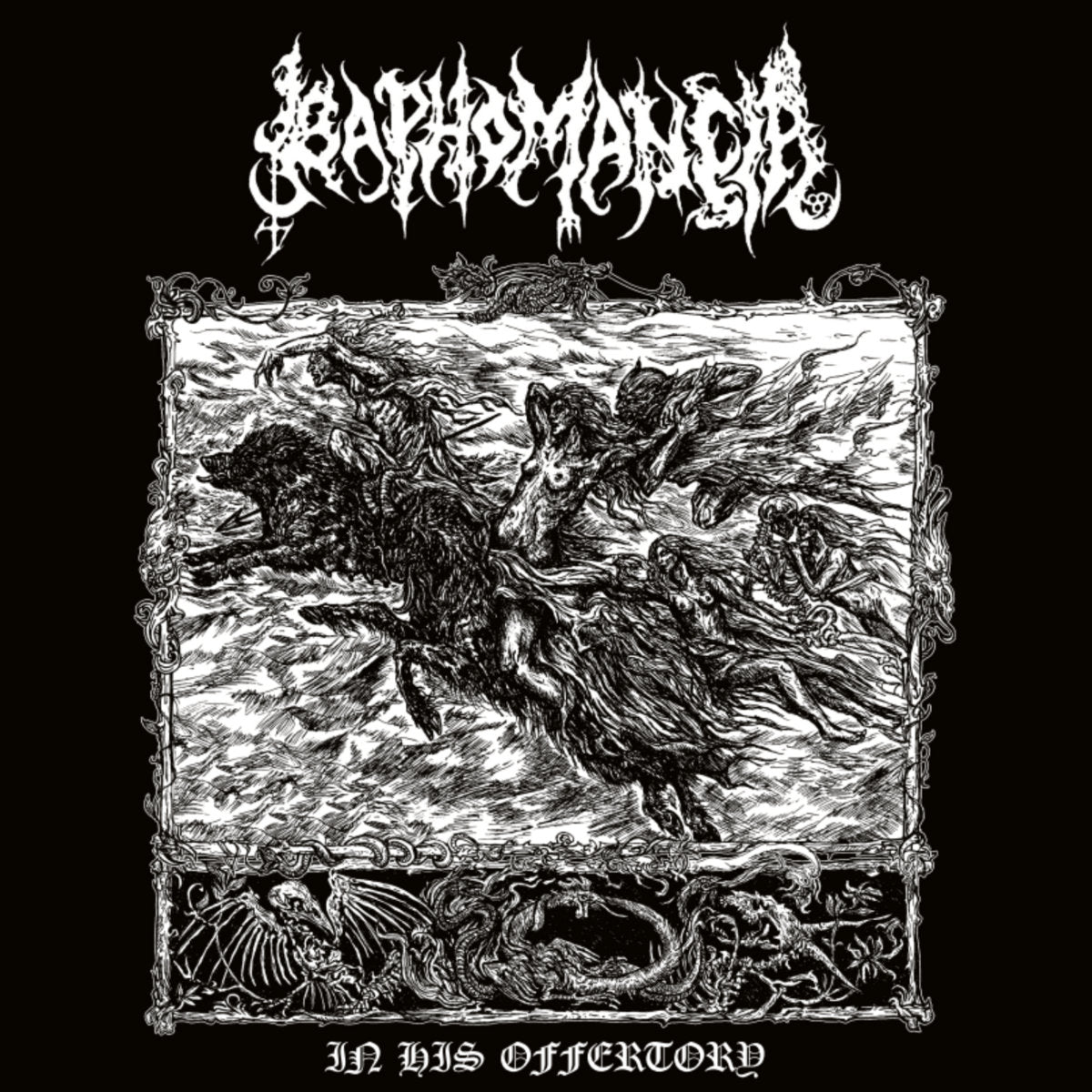 Baphomancia - In His Offertory Die Hard DLP edition