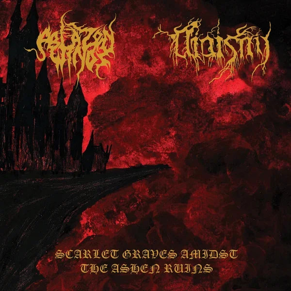 Ablazen Winds / Niaisny - Scarlet Graves Amidst the Ashen Ruins CD