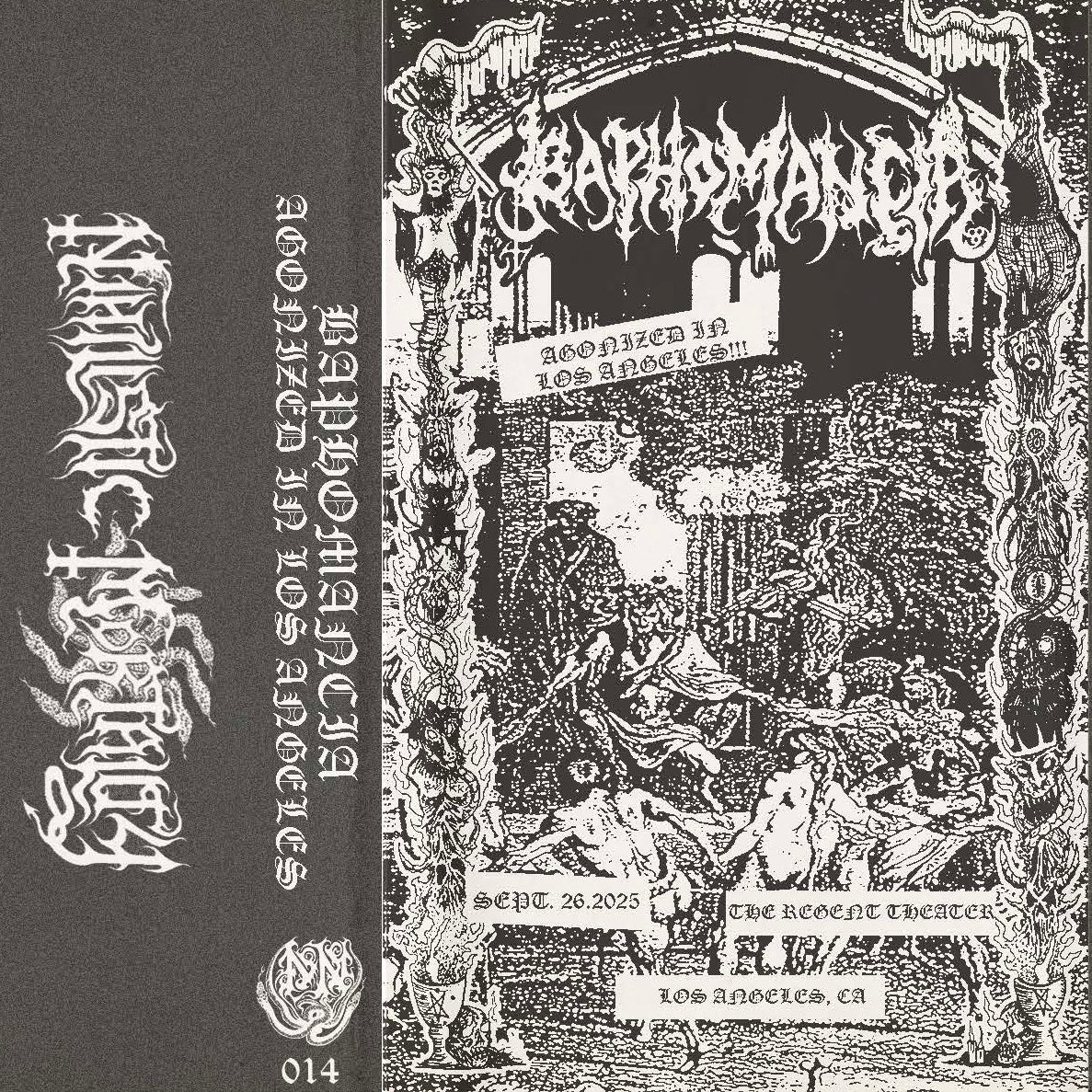Baphomancia - Agonized in L.A. tape