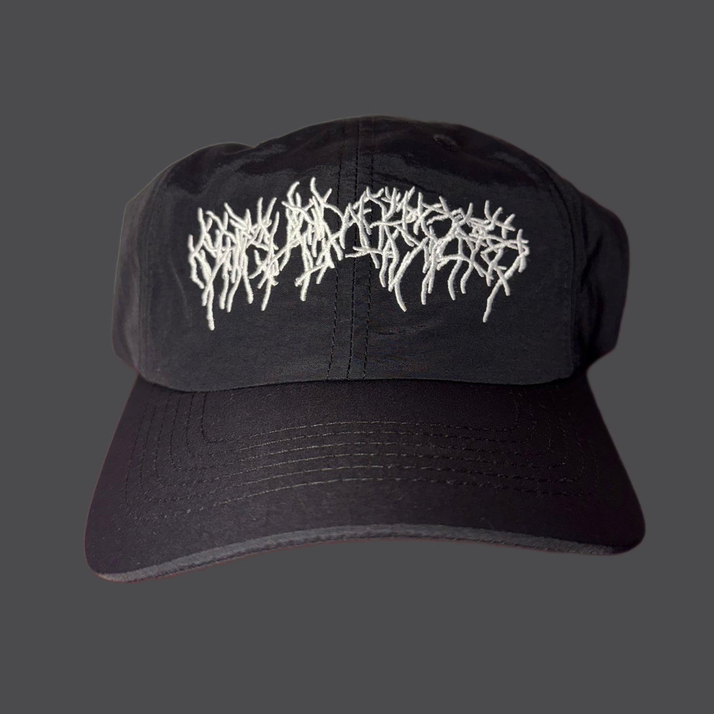 Carved Cross embroidered hat