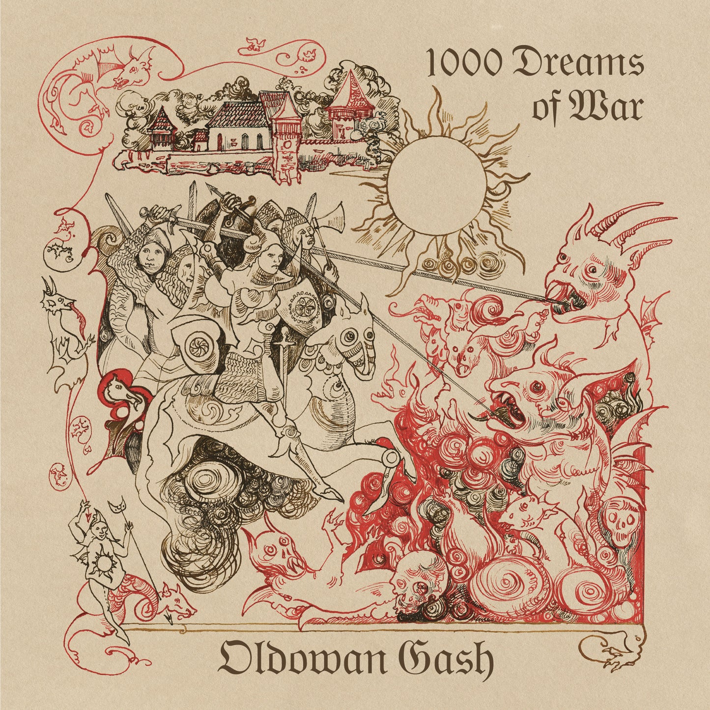 Oldowan Gash - 1000 Dreams of War LP