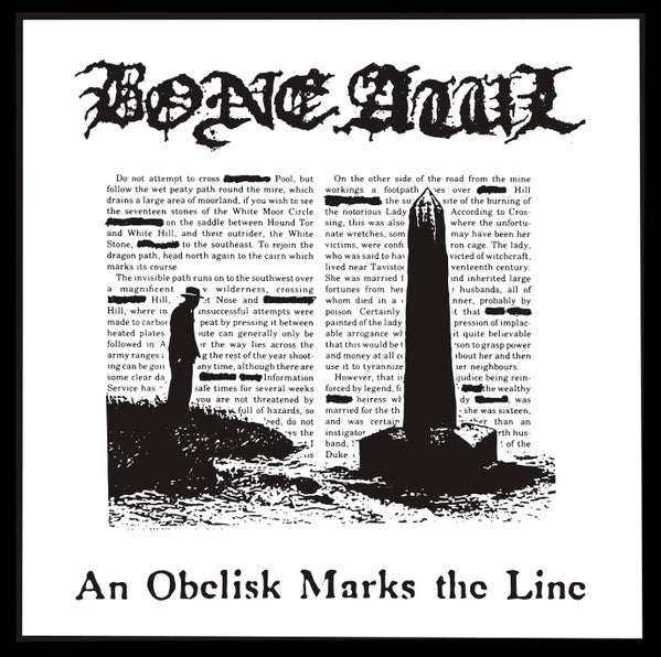 Bone Awl – An Obelisk Marks The Line CD