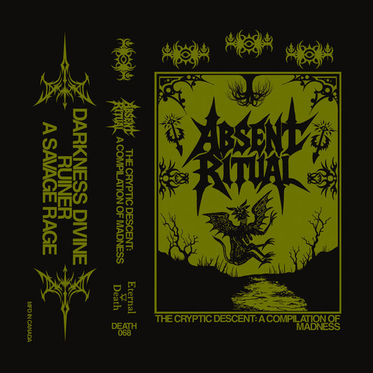 Absent Ritual - The Cryptic Descent: A Compilation of Madness tape
