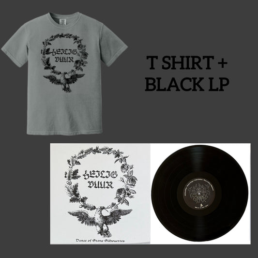 Heilig Vuur shirt & black LP bundle