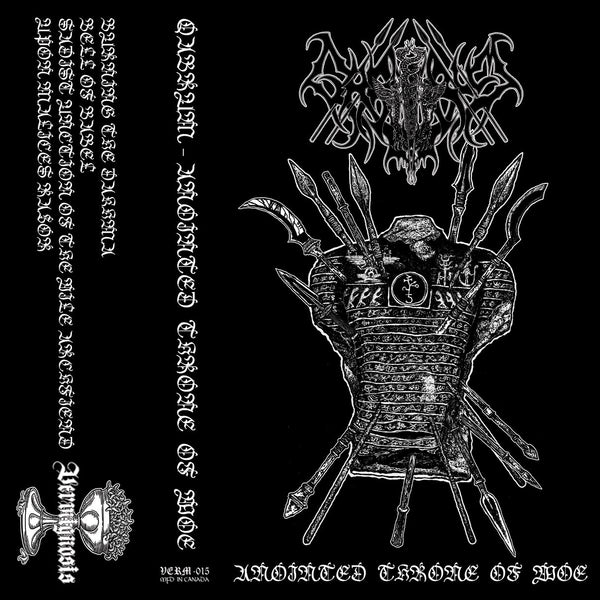 Qabrum - Anointed by Throne of Woe tape