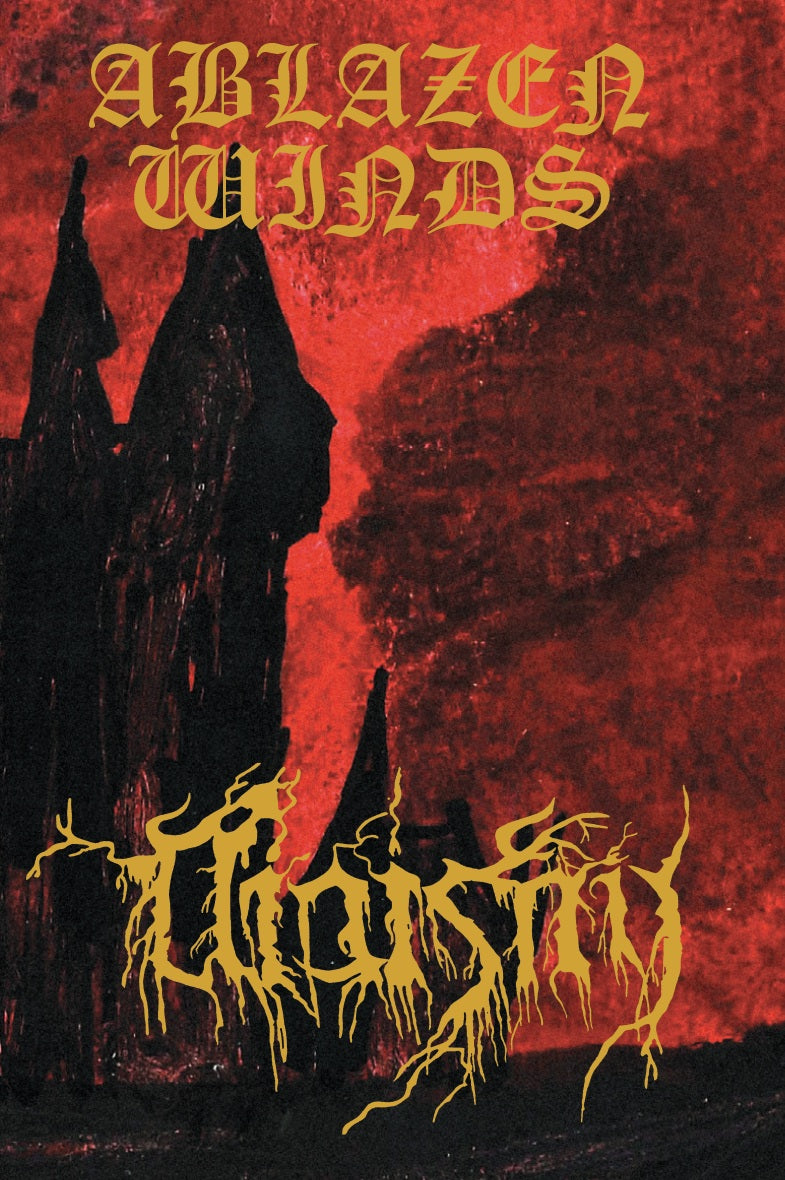 Ablazen Winds / Niaisny - Scarlet Graves Amidst the Ashen Ruins CS