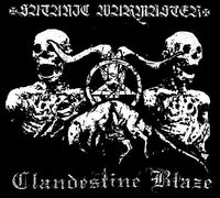 Clandestine Blaze / Satanic Warmaster - Untitled CD